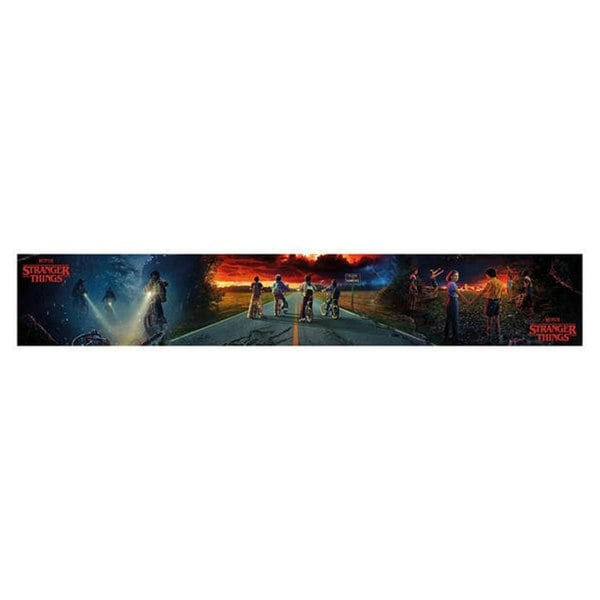 Stranger Things Season 1 to 3 Celebration Plaque - Multicoloured