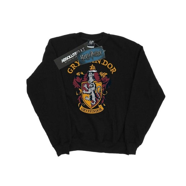 Harry Potter Girls Gryffindor Cotton Sweatshirt - Black