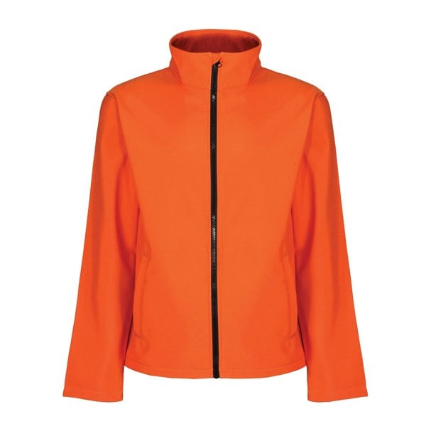 Regatta Men's Ablaze Printable Softshell Jacket - Magma Orange/Black