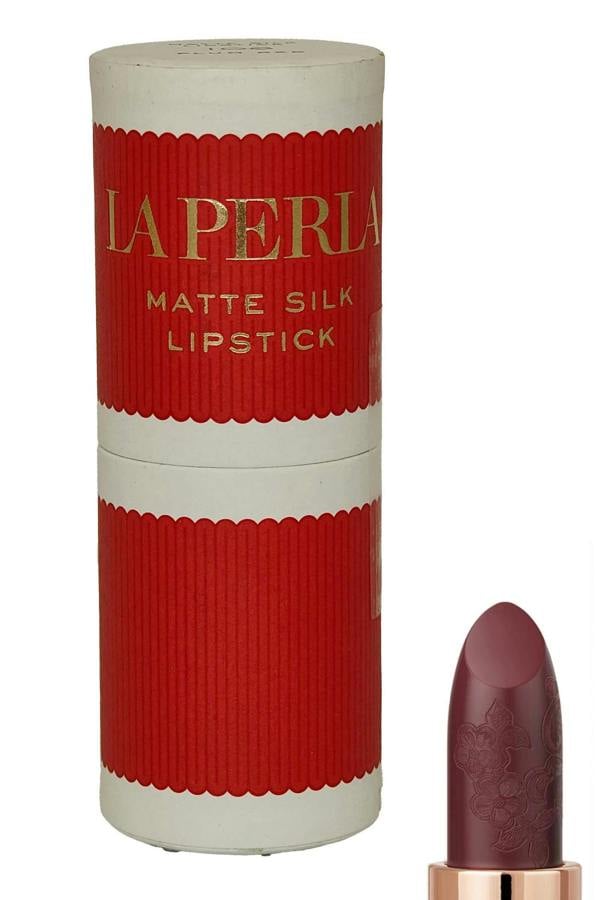 La Perla Beauty Matte Silk Lipstick Plum Red #108 3.5g 
