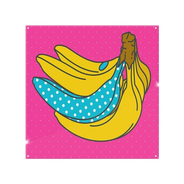 Benjamin Tate Design Pop art banana Designer Splash Back