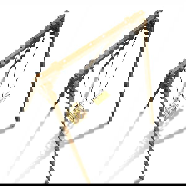 Soulet Ambre Infant & Child Double Wooden Swing Set