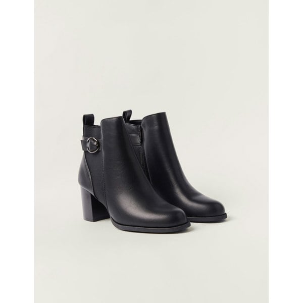 Blue Vanilla Elastic Side Detail Boot