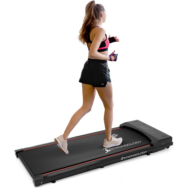 Strongology EVOLUTION  Home & Office Quiet 2.0HP Adjustable Speed 1-6km/h Slimline LED Display Treadmill