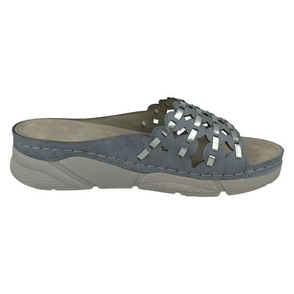 Spot On Ladies Spot On Mid Wedge Mules F10945