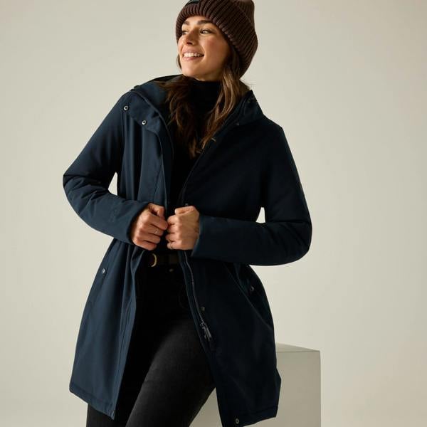 Regatta Womens/Ladies Waterproof Insulated Jacket - Navy/Black - 