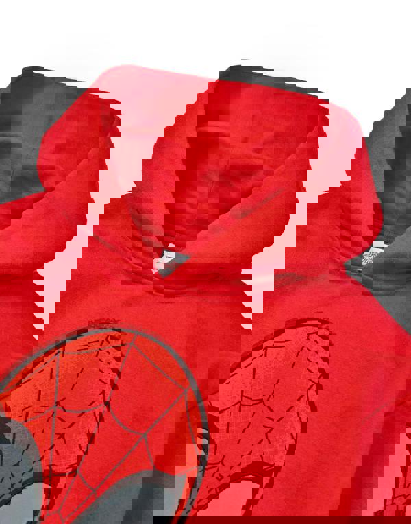 Marvel Boys Red Spiderman Hoodie