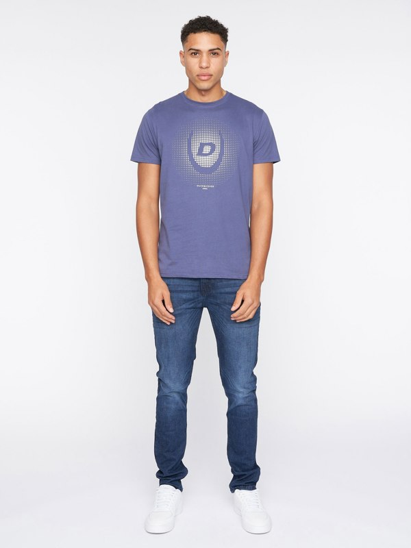 Duck and Cover Pulsea T-Shirt - Denim Blue