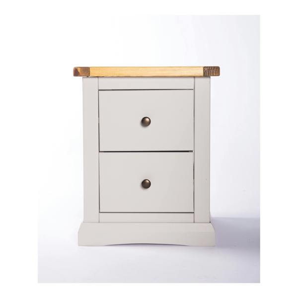 Loreo 2 Drawer Bedside Table