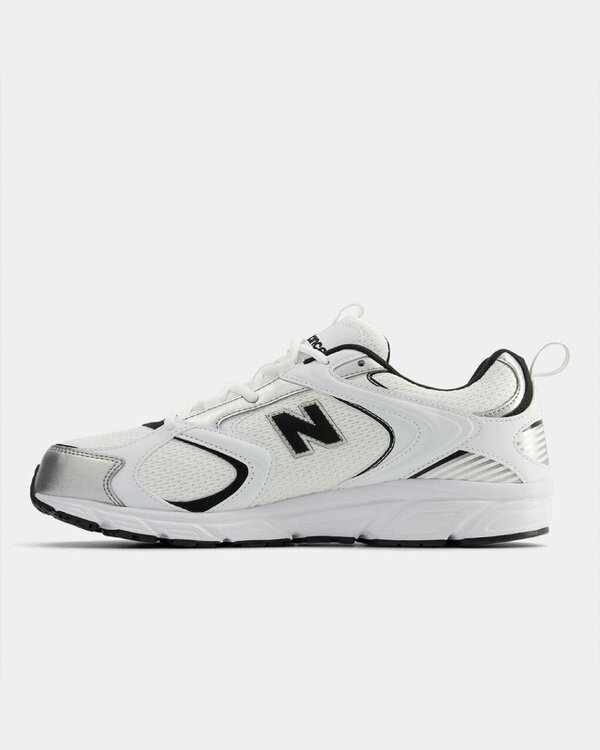 New Balance 408 Unisex Trainers - White/Black/Silver