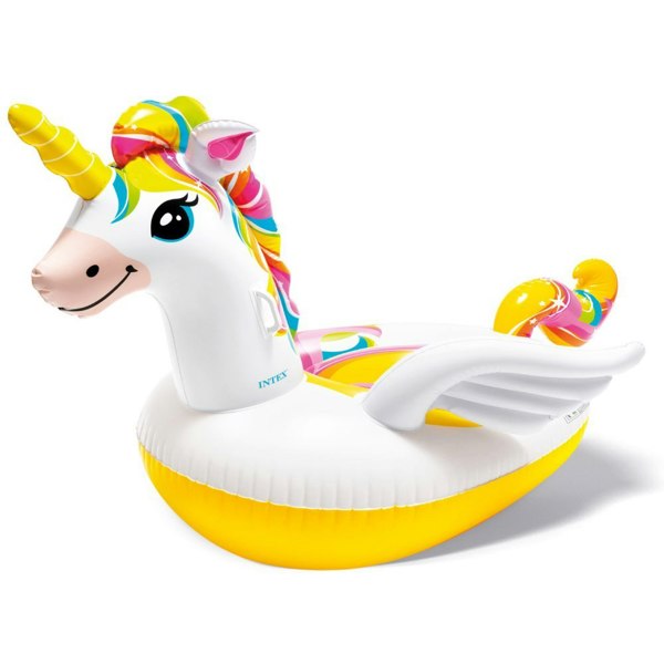 smartbies Intex 4 in 1 Swimming Pool Ride On Unicorn, Sea Turtle, Wave Rider and Shark