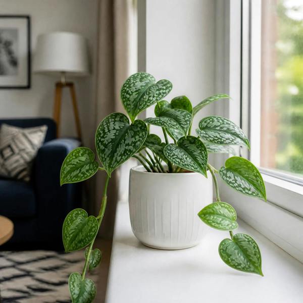 Scindapsus Pictus Trebie Pothos 12cm Pot Plants By Post
