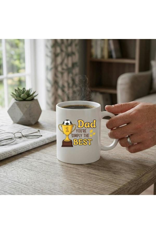 Dyzi Dad Youre Simply The Best Mug Ceramic Coffee Cup