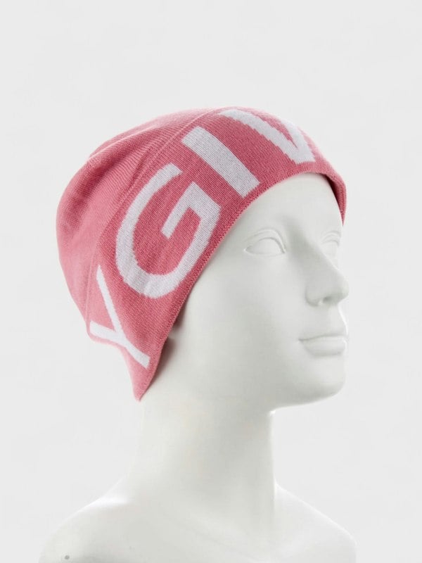 Givenchy Logo Wool Beanie Pink - Supplied FashionGivenchy
