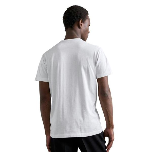 DSquared2 Unisex Adult Large Logo T-Shirt - White/Black - 