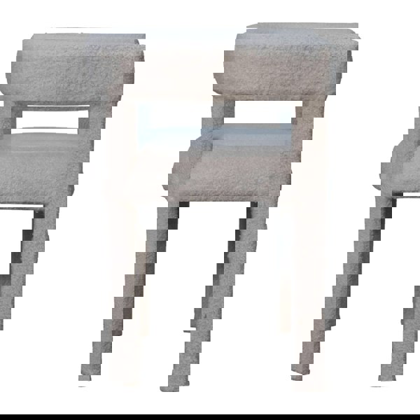 Artisan Furniture White Boucle Occasional Chair