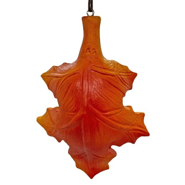 Farmwood Autumnal Hedgehog Leaf Christmas Tree Decoration