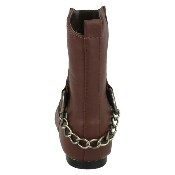Spot On Girls Spot On Flat Ankle Boot H4087