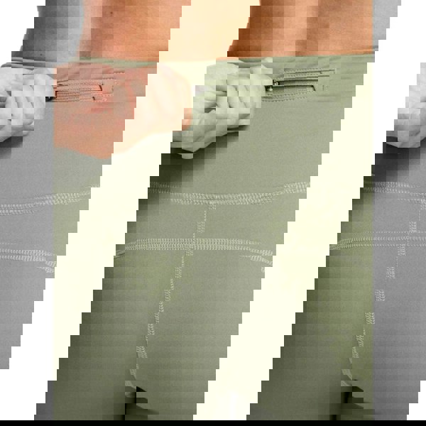 Nike Hv8555 386 Oil Green Leggings Female XS