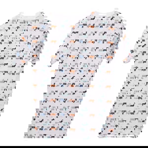 Trespass Childrens/Kids Safary All-Over Print T-Shirt - White