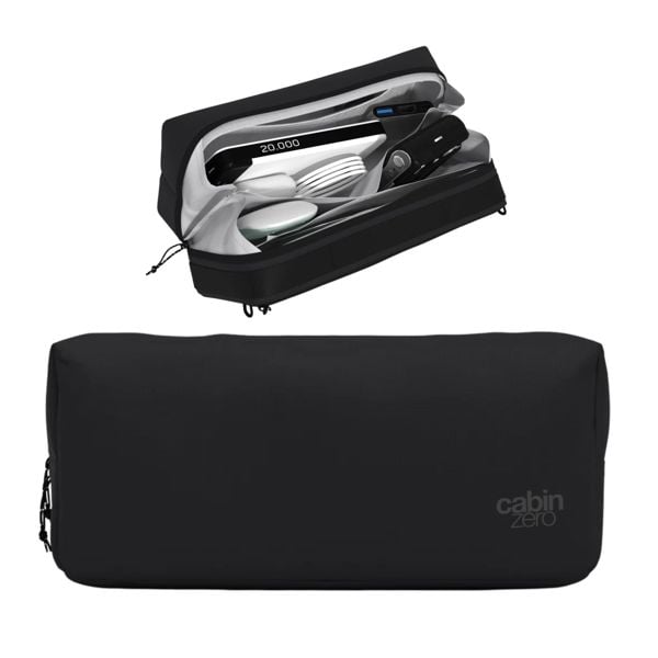 CabinZero Tech Pouch 2.5L, Tech Organiser for Cables, Chargers & Small Gadgets