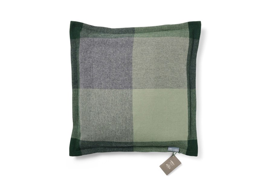 Liddell Lambswool Bistro Check Cushion