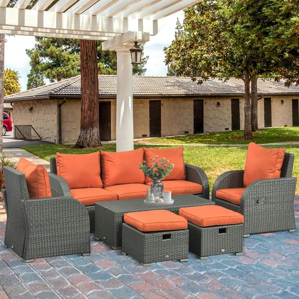 Rattan Sofa Set