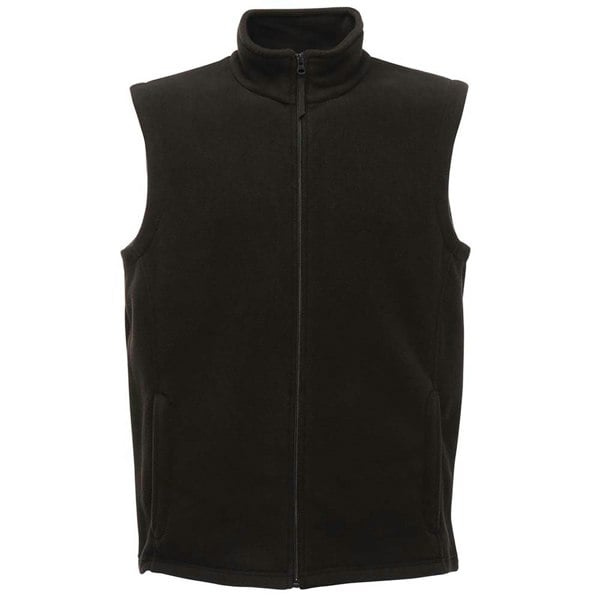 Regatta Mens Micro Fleece Bodywarmer / Gilet - Black