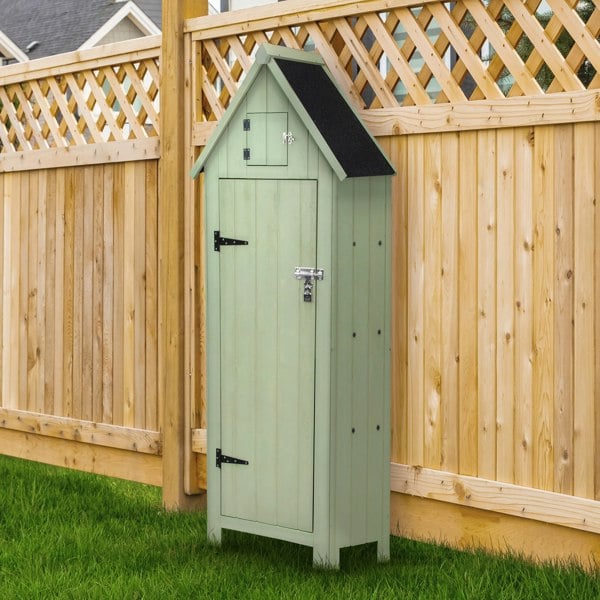 Monstershop Wooden Garden Shed - Green