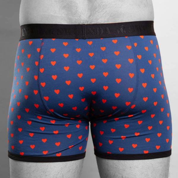 SWOLE PANDA Bamboo Boxers - Hearts