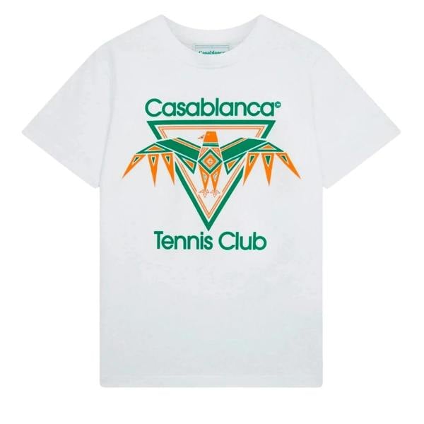 Casablanca Playful Eagle White T-Shirt