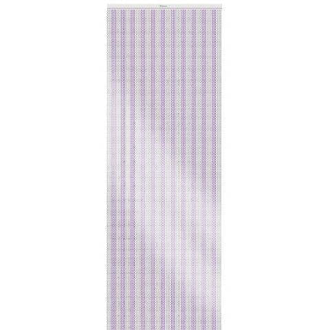 Xterminate Aluminium Fly Blind Door Screen Chain Curtain Silver And Pink with Spare Chains For Buisness and Home