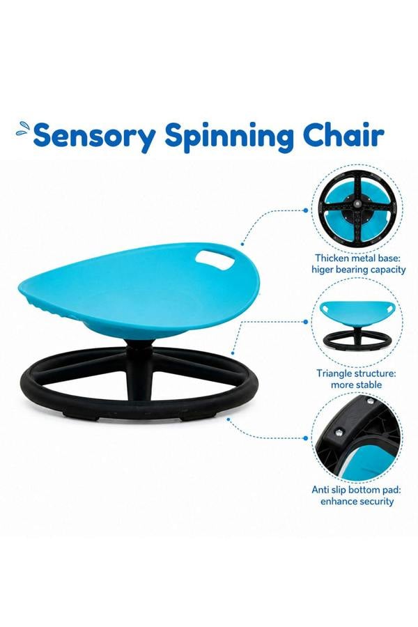 Living and Home Sensory Balance Training Spinning Chair for Kids