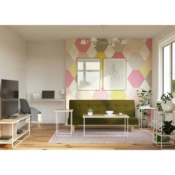 Dorel Home Dante Coffee And End Table Set Natural