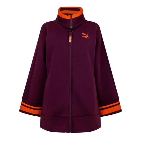 Puma Womens/Ladies Winetas Full Zip Hoodie - Purple - 