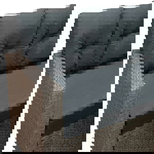 Jardi Rattan Corner Set - Light Grey