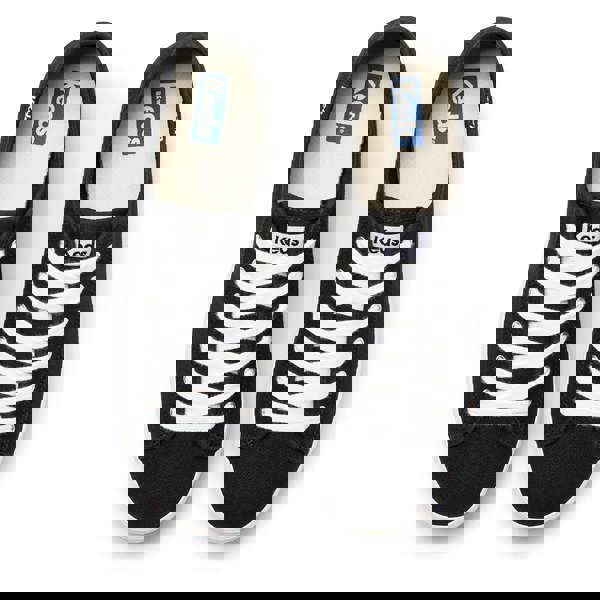 Keds Triple Kick Organic Core Cotton Black Sneakers for Women, Size - 8.5