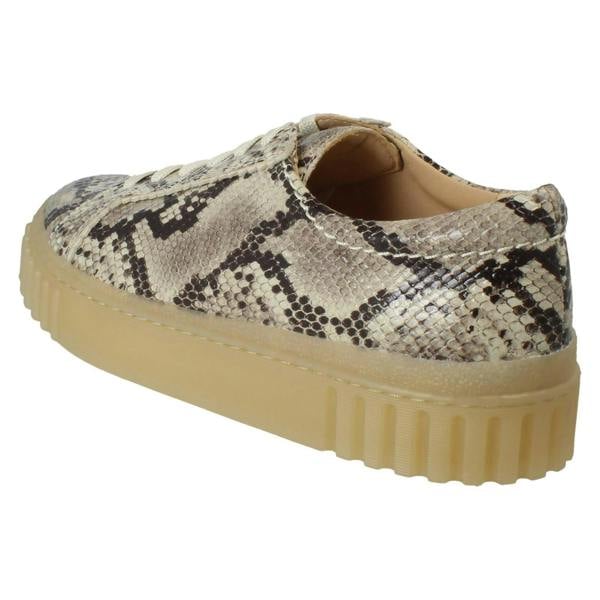 Clarks Ladies Clarks Chunky Sole Lace Up Casual Shoes Mayhill Walk