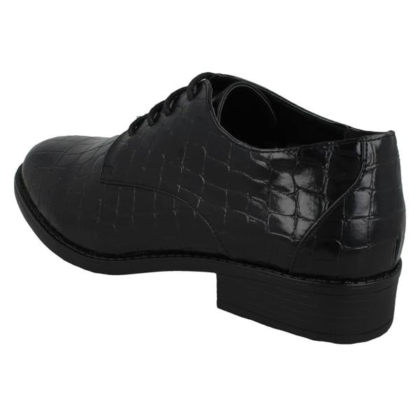 Spot On Ladies Spot On Lace Up Shoe F90080