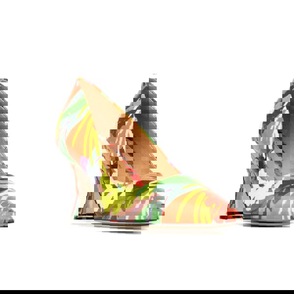 Embassy London Sophia Hollywood - Tropical - Women's pointed 4 inch pump in bright colours leather