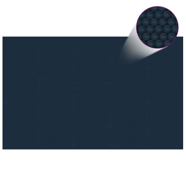 Berkfield Floating PE Solar Pool Film 800x500 cm Black and Blue
