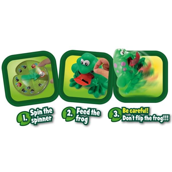 John Adams Flip Frog __ Flipping Action Game from IDEAL - Fun Frog Game for Kids & Family
