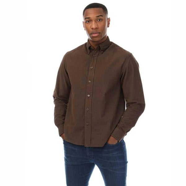 Boss Mens S-Owen Casual Shirt - Brown