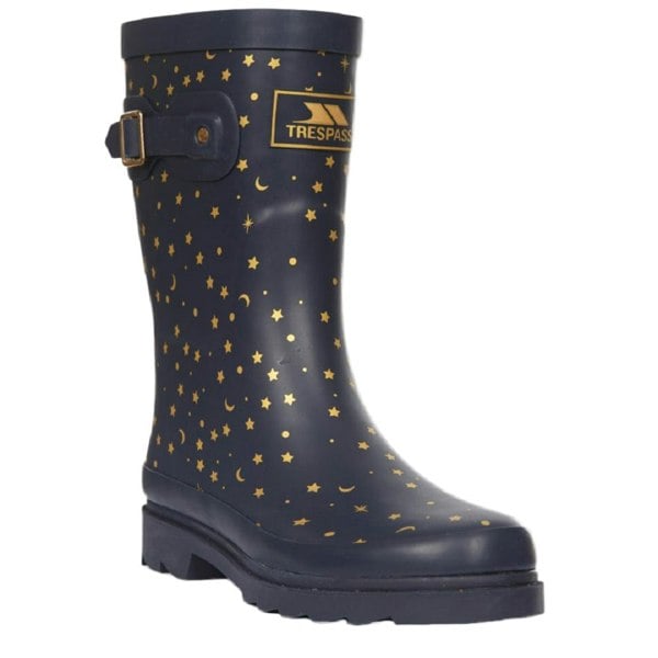 Trespass Women's Celeste Printed Wellington Boots - Midnight