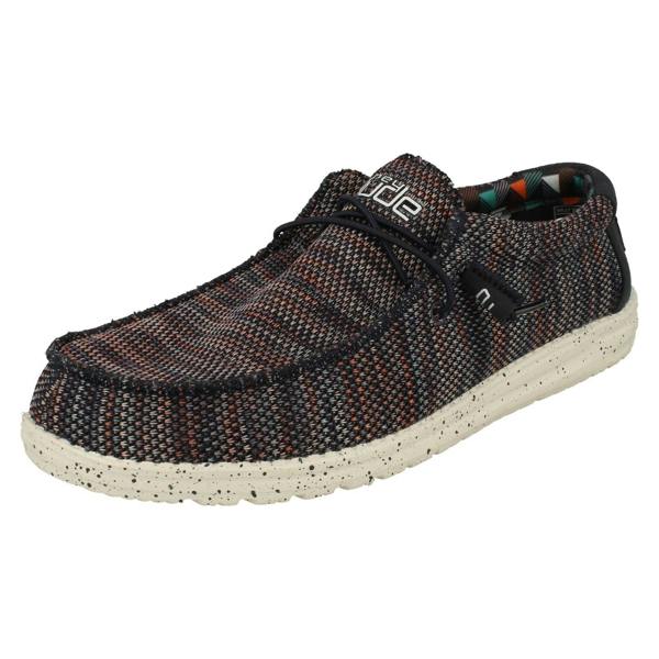 HEYDUDE Mens Hey Dude Deck Shoes Wally Sox