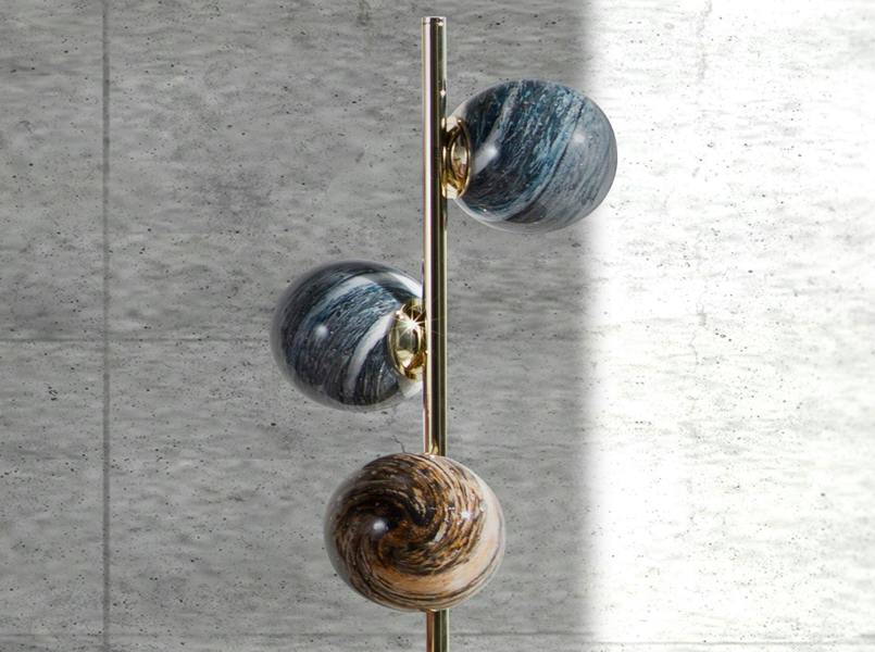 Angel Cerdá Table lamp in stainless steel 8065