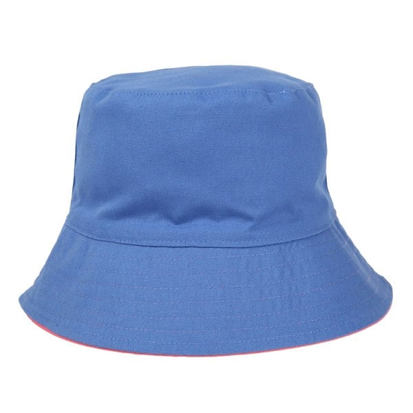 Regatta Women's Plain Reversible Bucket Hat - Lake Blue/Shell Pink