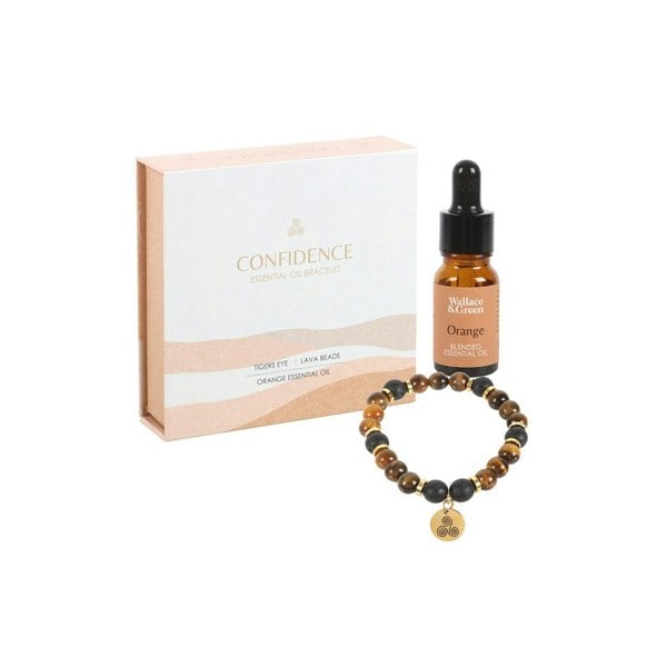 Serano Confidence Tiger's Eye Crystal Essential Oil Bracelet