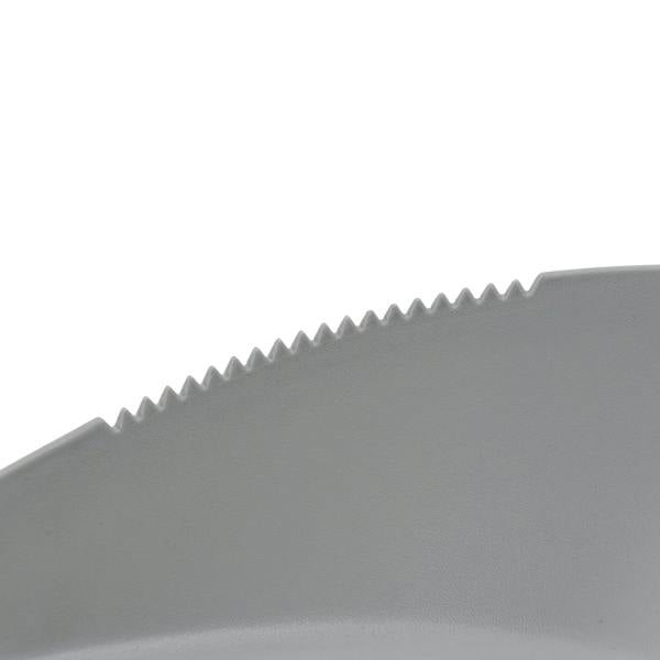 JVL Rubber Dust Pan And Brush - Grey