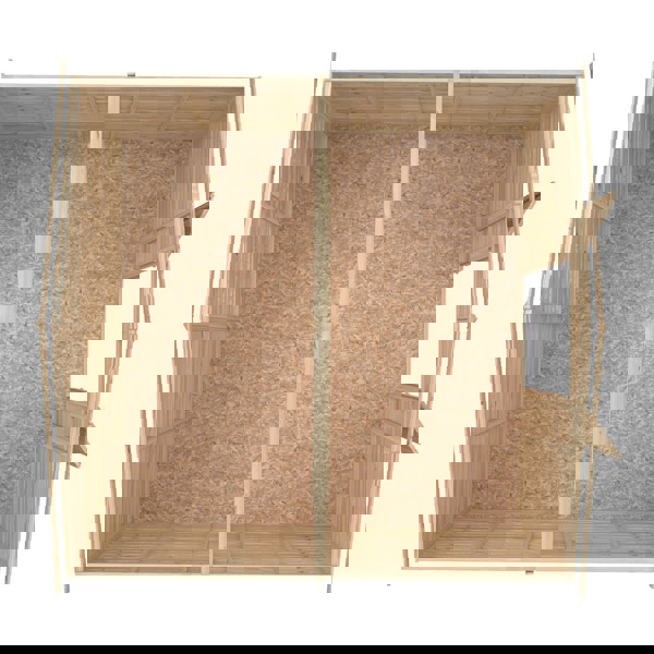 Shire Overlap Double Door No windows 10x10 Economy Storage Shed